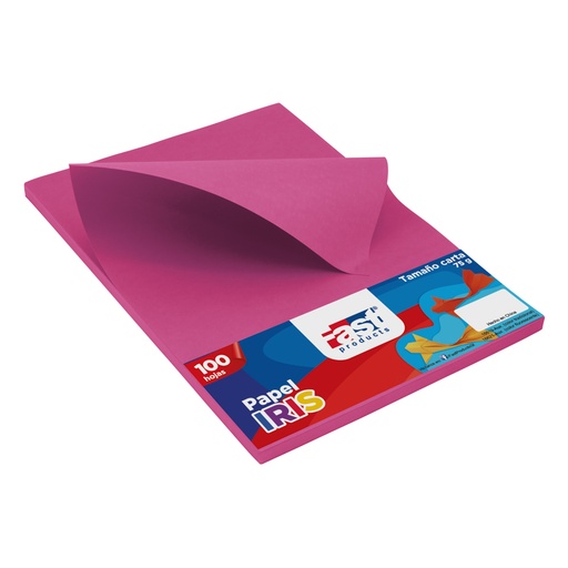 PAPEL BOND 75 G. 100 H. FUCSIA FAST