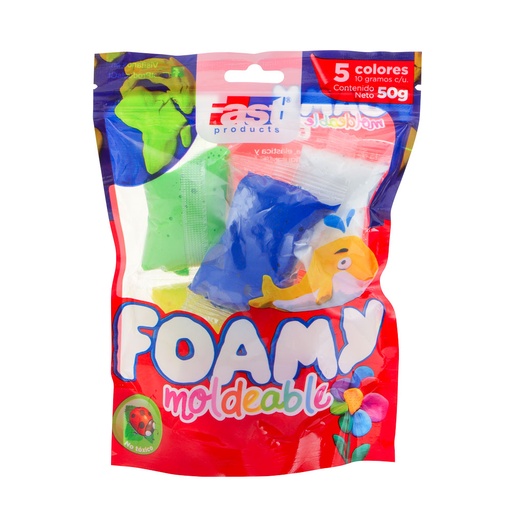 FOAMY MOLDEABLE 05 COL. FAST