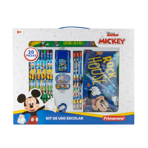 KIT ESCOLAR DISNEY NIÑO 20 PIEZAS PRIMAVERA