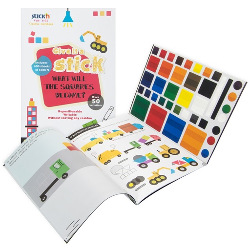 LIBRO DE ACTIVIDADES CUADROS 29023 STICKN