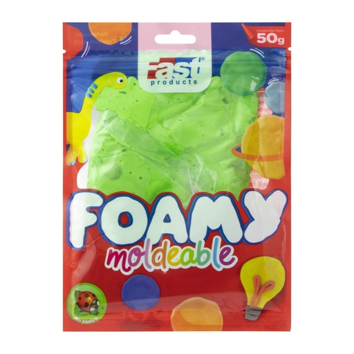 FOAMY MOLDEABLE 50 G. VERDE CLARO FAST