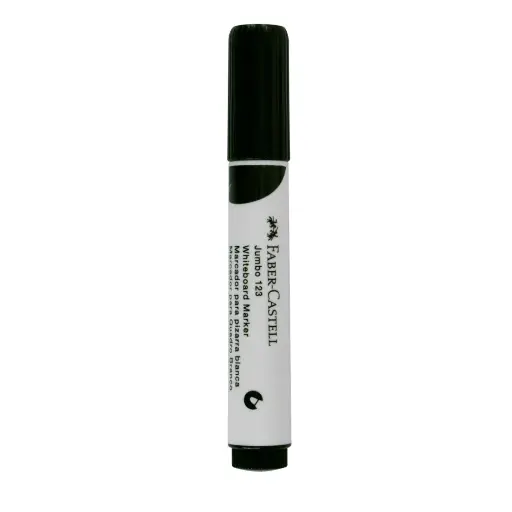 MARCADOR DE PIZARRON PUNTA REDONDA NEGRO FABER CASTELL
