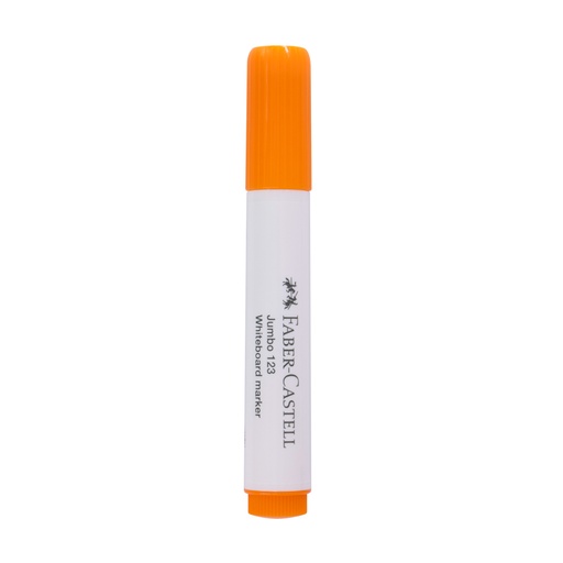 MARCADOR DE PIZARRON PUNTA REDONDA NARANJA FABER CASTELL
