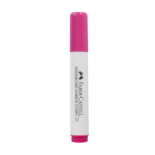 MARCADOR DE PIZARRON PUNTA REDONDA FUCSIA FABER CASTELL