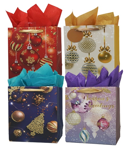 [GB-145] BOLSA DE REGALO GB-145 NAVIDEÑA JUMBO ANGELS CRAFT