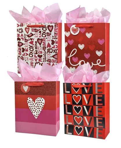 [GB-176-L] BOLSA DE REGALO GB-176-L SAN VALENTIN GRANDE ANGELS CRAFT