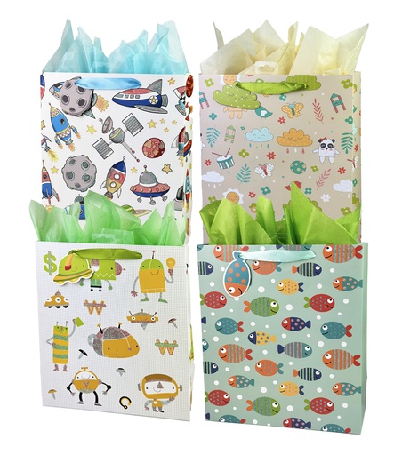 [GB-194-L] BOLSA DE REGALO GB-194-L TODA OCASION GRANDE ANGELS CRAFT