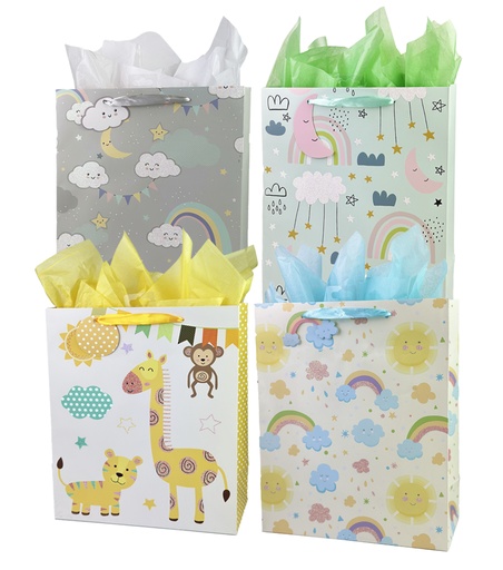 [GB-195-J] BOLSA DE REGALO GB-195-J TODA OCASION JUMBO ANGELS CRAFT