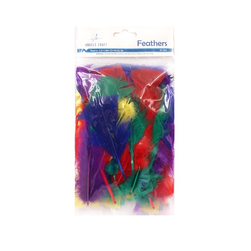 [EF-004] PLUMAS SURTIDAS ANGELS CRAFT (12*30)