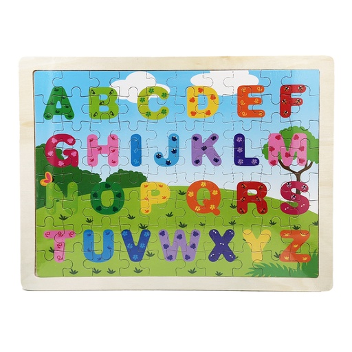 [JIGS-001] ROMPECABEZAS DE MADERA LETRAS ANGELS CRAFT (12*12)