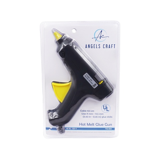 [TG-004] PISTOLA DE SILICON GRUESO  UL 40 W. ANGELS CRAFT