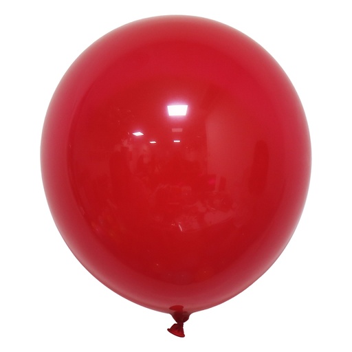 GLOBOS 25 U. 10 PLG. ROJO KREA   